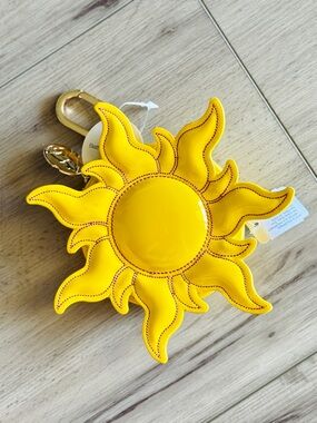 Bath & Body Works Yellow Rapunzel Sun Coin Pouch